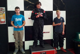 Racing Perfection Kart Academy Eastleigh Juniors Final Podium - Round 5